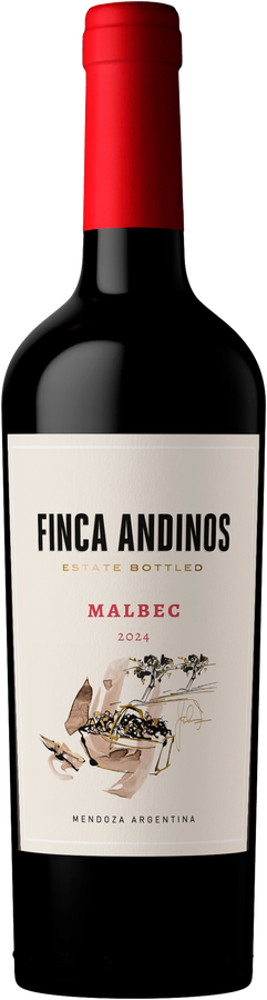 Вино FINCA ANDINOS Malbek ординарное сортовое красное сухое