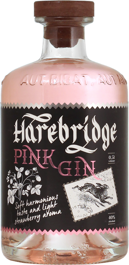 Джин HAREBRIDGE Pink дистиллированный 40%