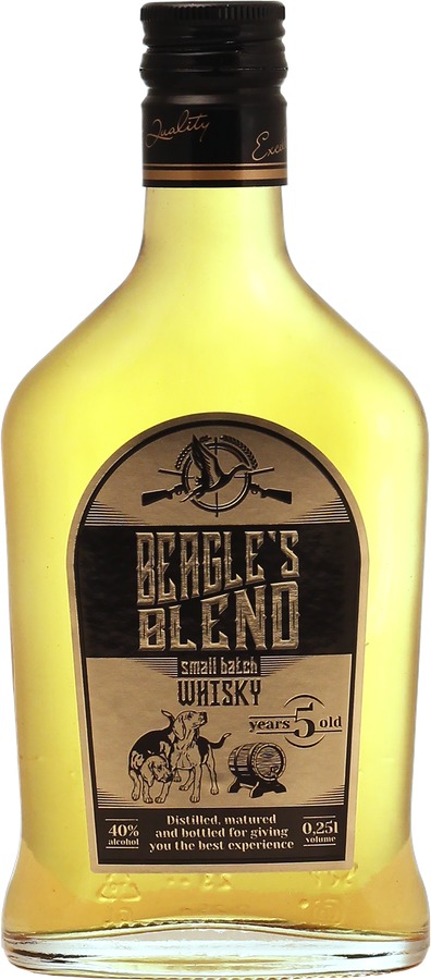 Виски BEAGLE'S BLEND зерновой 5 лет 40%