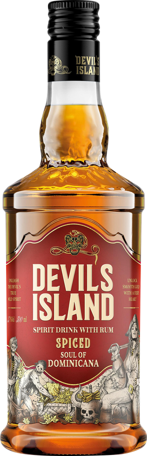 Коктейль DEVIL'S ISLAND Спайсд с ромом 35%
